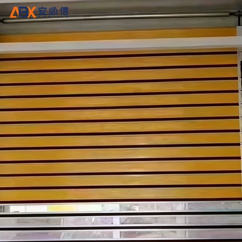 来宾螺旋式高速门